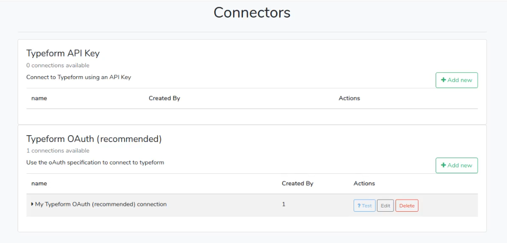 Connectors