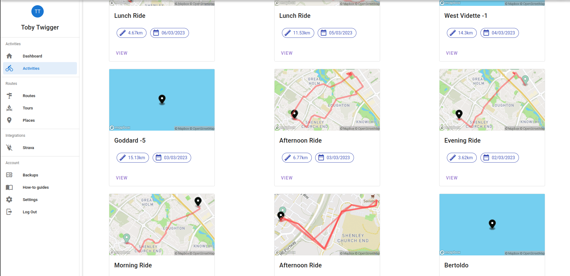 Activities Overview